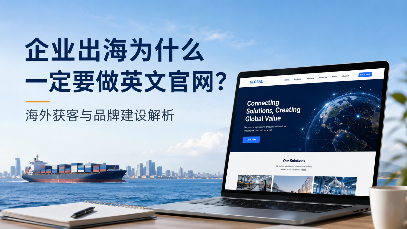 企业出海为什么一定要做英文官网？海外获客与品牌建设解析
