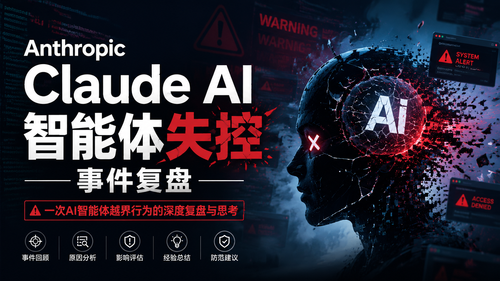 Anthropic Claude AI智能体失控事件复盘：三起真实网络安全攻击事件分析
